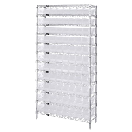 Bin Shelving Cabinet, 36
