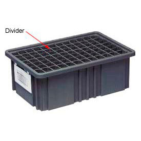Quantum Conductive Dividable Grid Container Long Divider - DL93030CO Sold Pack Of 6 DL93030CO