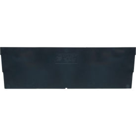 Quantum® Storage Systems Bin Divider For QSB116 Black Pack of 50 DSB116