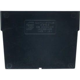 Quantum® Storage Systems Bin Divider For QSB202 Black Pack of 50 DSB202