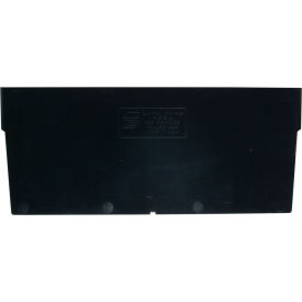 Quantum® Storage Systems Bin Divider For QSB210 Black Pack of 50 DSB210