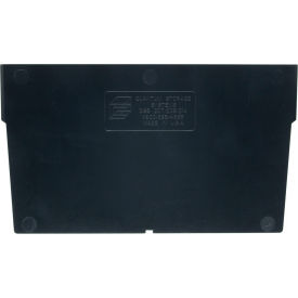 Quantum® Storage Systems Bin Divider For QSB214 Black Pack of 50 DSB214
