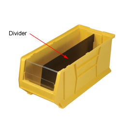 Quantum Divider DUS952 For Hulk Stacking Bins QUS952 11 x 23-7/8 x 7 Price Per Package of 4 DUS952