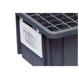 Quantum Conductive Dividable Grid Container Label Holder LBL5X8CO - 8x5 Sold Pack Of 6 LBL5X8CO