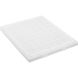 Quantum Storage Genuine Stack & Nest Tote Clear Lid Polyprolylene 19-1/2