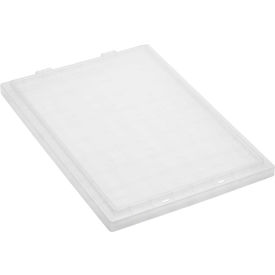 Quantum Storage Genuine Stack & Nest Tote Clear Lid Polyprolylene 19-1/2