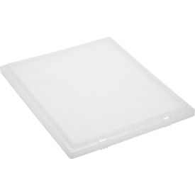 Quantum Storage Genuine Stack & Nest Tote Clear Lid Polypropylene 23-1/2