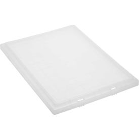 Quantum Storage Genuine Stack & Nest Tote Clear Lid Polypropylene 23-1/2