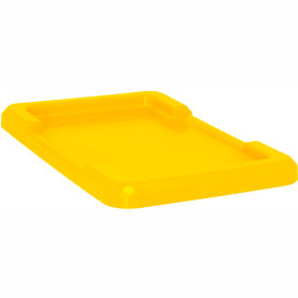 Yellow Lid For Cross Stack And Nest Tote TUB2516-8 LID2516-8YL - Pkg Qty 6