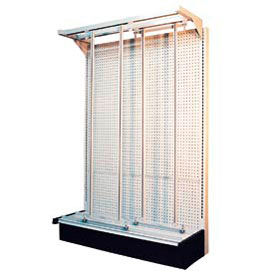 Quantum Gondola Slider System Complete Package with 720 Tip Out Bins White G-725309-80WT