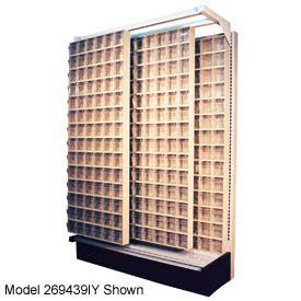 Quantum Gondola Slider System Complete Package with 364 Tip Out Bins Ivory G-725569-56IV