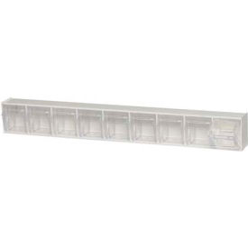 Quantum Tip Out Storage Bin QTB309 - 9 Compartments White QTB309WT