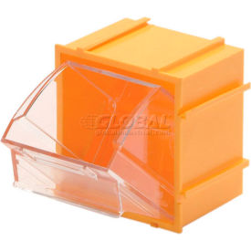 Quantum Tip Out Interlocking Bin QTB409 2-1/2 x 2 x 2-3/4 Yellow QTB409YL - Pkg Qty 9