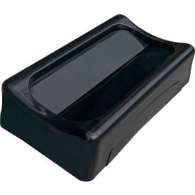 Quantum Storage® Crusader Thin Container Drop Shot Lid For 16 Gallon Slim Can Gray CTH-LDSGY