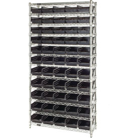 Quantum WR12-102 Chrome Wire Shelving With 55 4