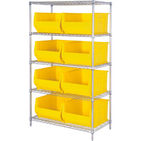 Quantum WR5-975 Chrome wire Shelving With 8 30