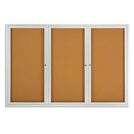Enclosed Cork Bulletin Board 48