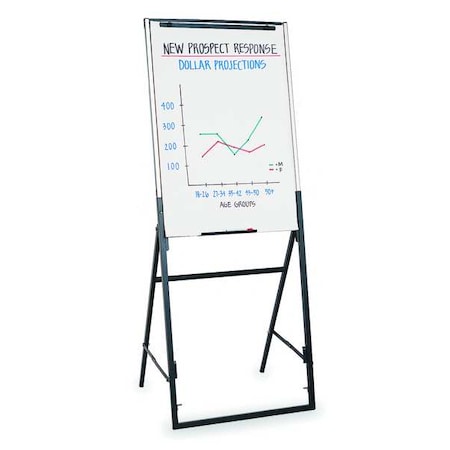 Dry Erase Board, Easel Mounted, 26