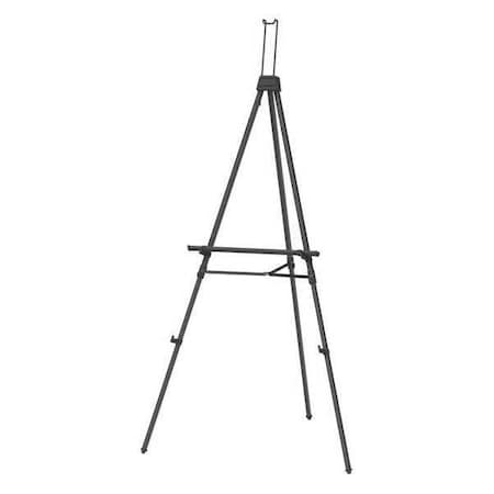 Portable Telescoping Easel, Heavy-Duty, Black MPN:56EX