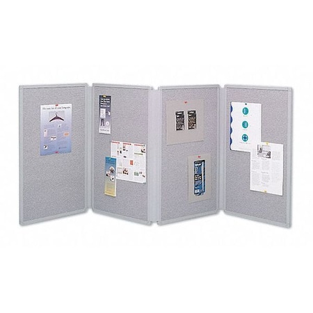Tabletop Board 6ft.x2-1/2ft., Gray MPN:773630