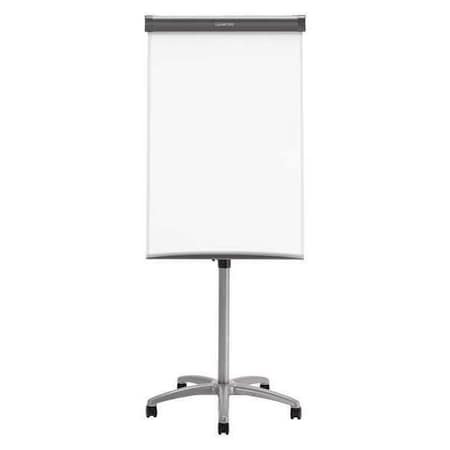 Dry Erase Board, Steel, 24 in, 36 in, Aluminum Frame, White, Gloss MPN:ECM32EUA
