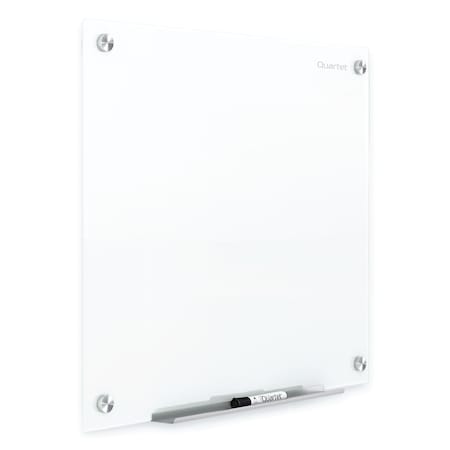 Magnet Whiteboard, Brilliance Glass, Glass, 48 in, 48 in, White MPN:G24848W