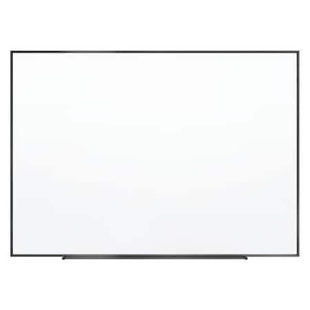 Dry Erase Board, Steel, 36 in, 48 in, Aluminum Frame, White, Gloss MPN:NA4836FB