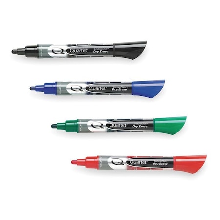 Dry Erase Marker Set, Bullet Tip, Assorted, PK4 MPN:5001-1MA