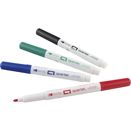 Low Odor Dry-Erase Markers, Bullet, PK 4 MPN:659504QA