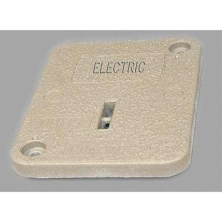 Underground Enclosure Cover, Electric Logo, 1 in. H x 6 in. W x 8 in. L, 15000 lb, Polymer Concrete MPN:PC0608HA0017
