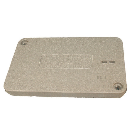 Underground Enclosure Cover, Blank Logo, 2 in. H x 11 in. W x 18 in. L, 8000 lb, Polymer Concrete MPN:PG1118CA0009