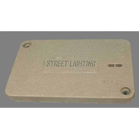 Underground Enclosure Cover, Street Lighting Logo, 11-1/4 in. W x 18-1/8 in. L, 15000 lb MPN:PG1118HA0041