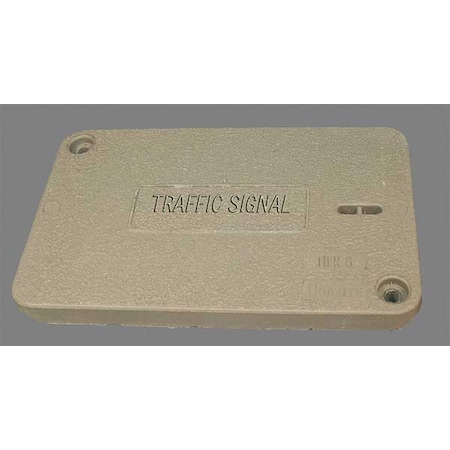 Underground Enclosure Cover, Traffic Signal Logo, 2 in. H x 11 in. W x 18 in. L, 15000 lb MPN:PG1118HA0046