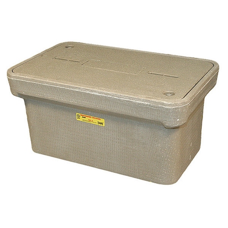 Underground Enclosure Assembly, Lighting Cover, 12 in H, 25 in L, 15-1/2 in W, 8, 000 lb MPN:PG1324Z80129