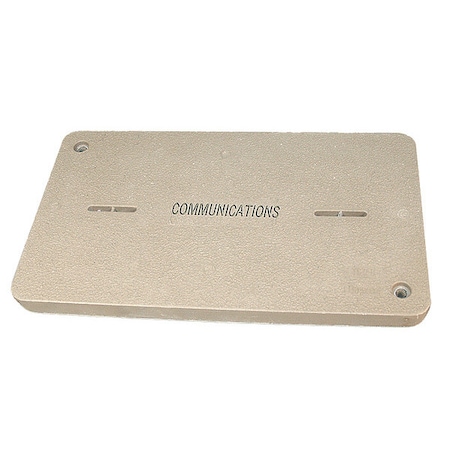 Underground Enclosure Cover, Communications Logo, 2 in. H x 17 in. W x 30 in. L, 15000 lb MPN:PG1730HA0012