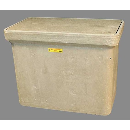 Underground Enclosure Assembly, Blank Cover, 24 in H, 32-1/4 in L, 19-1/4 in W, 15, 000 lb MPN:PG1730Z80809