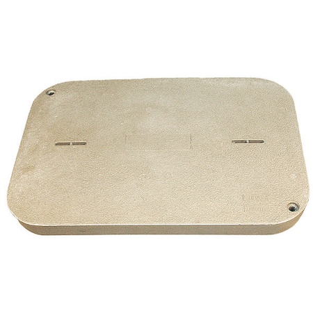 Underground Enclosure Cover, Blank Logo, 3 in. H x 24 in. W x 36 in. L, 8000 lb, Polymer Concrete MPN:PG2436CA0009