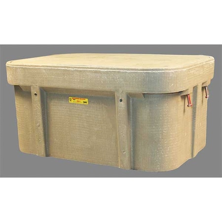 Underground Enclosure Assembly, Telephone Cover, 18 in H, 37-5/8 in L, 26 in W, 8, 000 lb MPN:PG2436Z80443