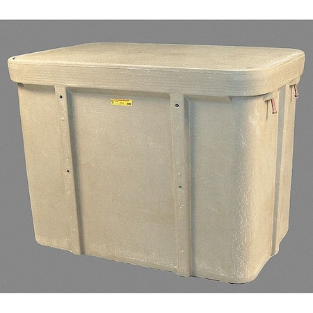 Underground Enclosure Assembly, Fiber Optics Cover, 36 in H, 49-5/8 in L, 32-1/8 in W, 15, 000 lb MPN:PG3048Z81421