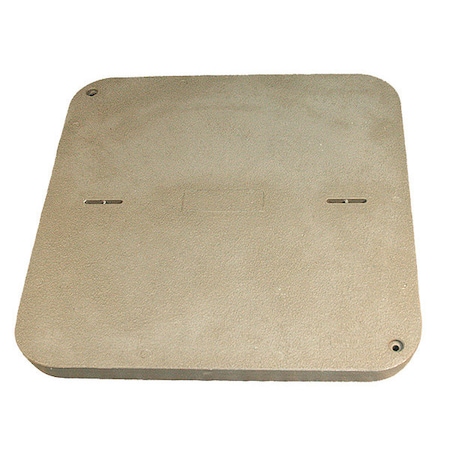 Underground Enclosure Cover, Blank Logo, 3 in. H x 36 in. W x 36 in. L, 8000 lb, Polymer Concrete MPN:PG3636CA0009