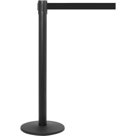 Queue Solutions™ QueuePro 250 Premium Black Stanchion 2-1/2