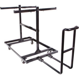 Queue ™ Solutions Steel Barricade Cart 77-1/2