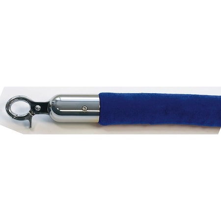 Barrier Rope, Velour, 6 ft L MPN:QWAYROPE-23-6-1P