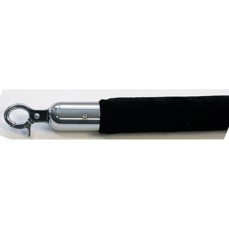 Barrier Rope, Velour, 6 ft L MPN:QWAYROPE-33-6-1P