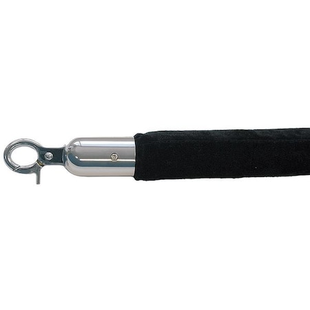 Barrier Rope, Velour, 8 ft L MPN:QWAYROPE-33-8-1P