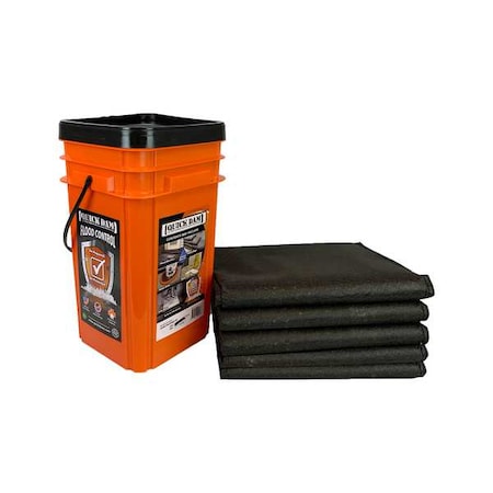 Jumbo Flood Bag Bucket Kit 4ft L MPN:QDGG1248-5