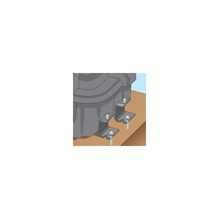 Commercial Battery Box, Mounting Kit MPN:120334-001