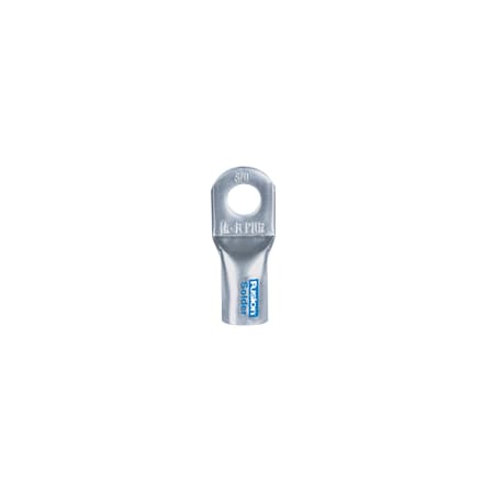 Solder Straight Lug, 1/0, 1/4