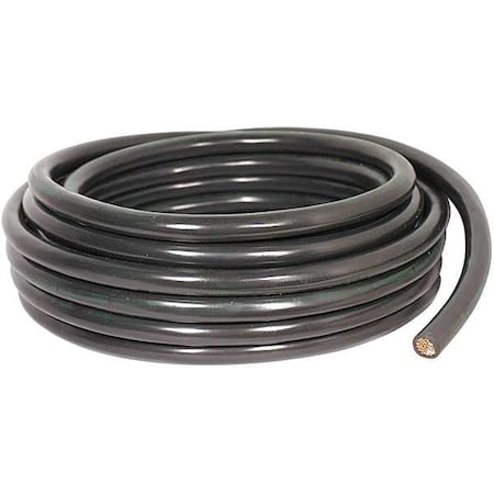 Battery Cable, 2 ga., Solid, 60V, PVC, Blk MPN:200104-396-025