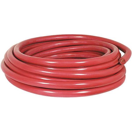 Battery Cable, 1 ga., Solid, 60V, PVC, Red MPN:200205-396-025
